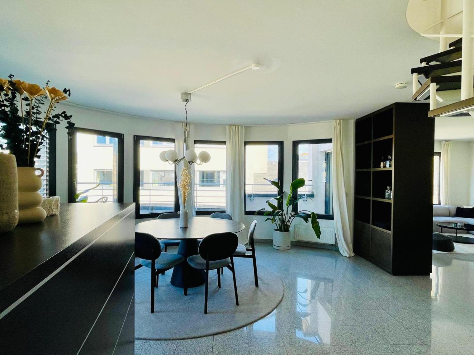 Appartamento Lux Penthouse - Office, Terrace, Gym & Parking Lussemburgo Esterno foto